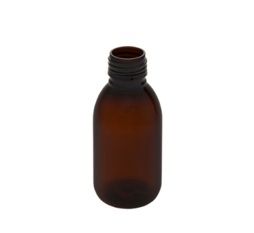 Bouteille Veral 250ml 28PP PET ambre